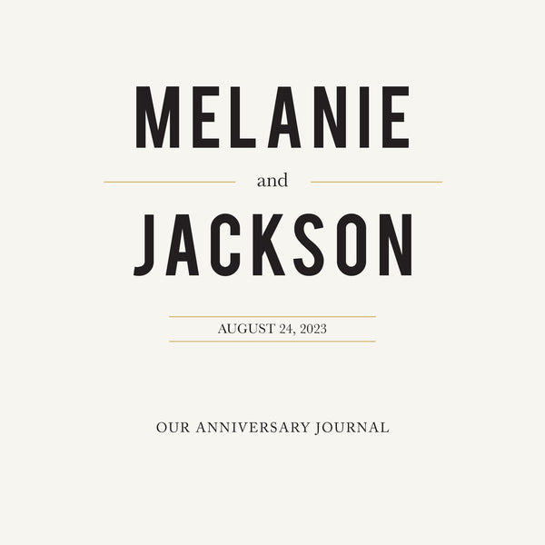 Anniversary Journal, Printed Cover: Divine
