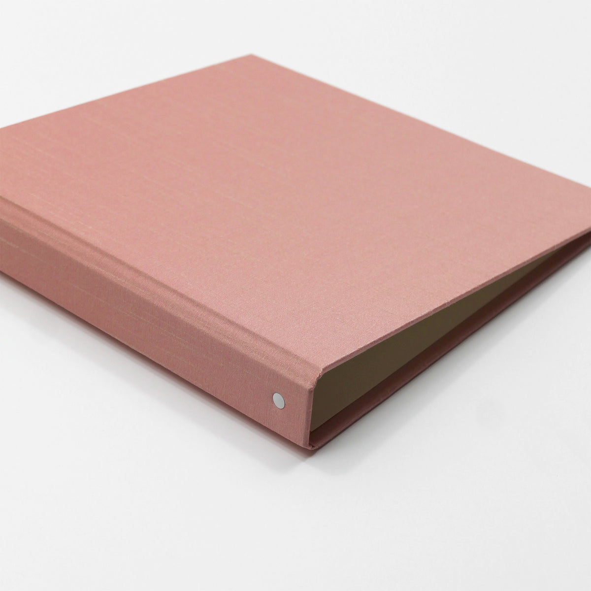 Large Photo Binder For 5x7 Photos | Cover: Pink Silk | Available Personalized