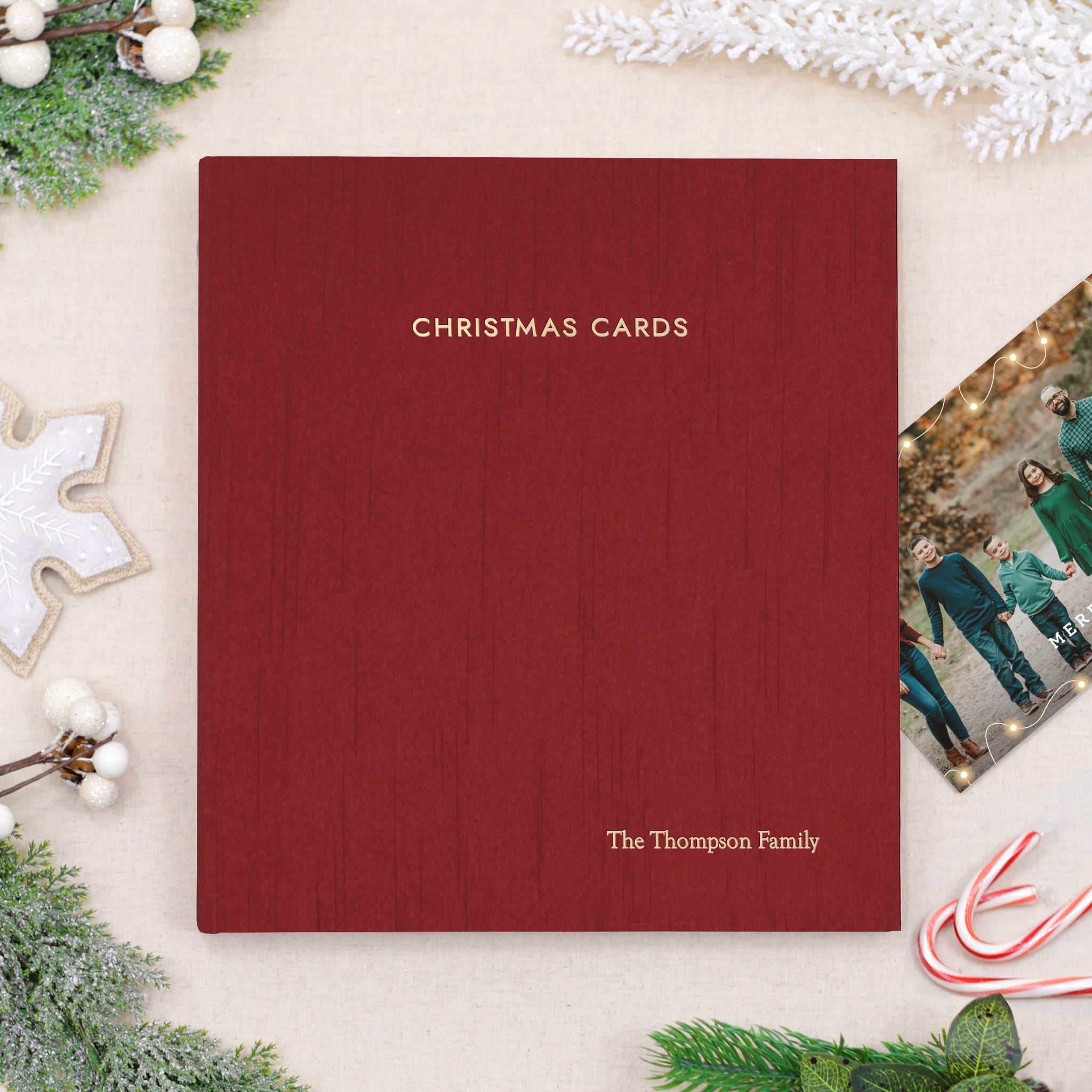 Christmas Card Album, Cover: Garnet Silk