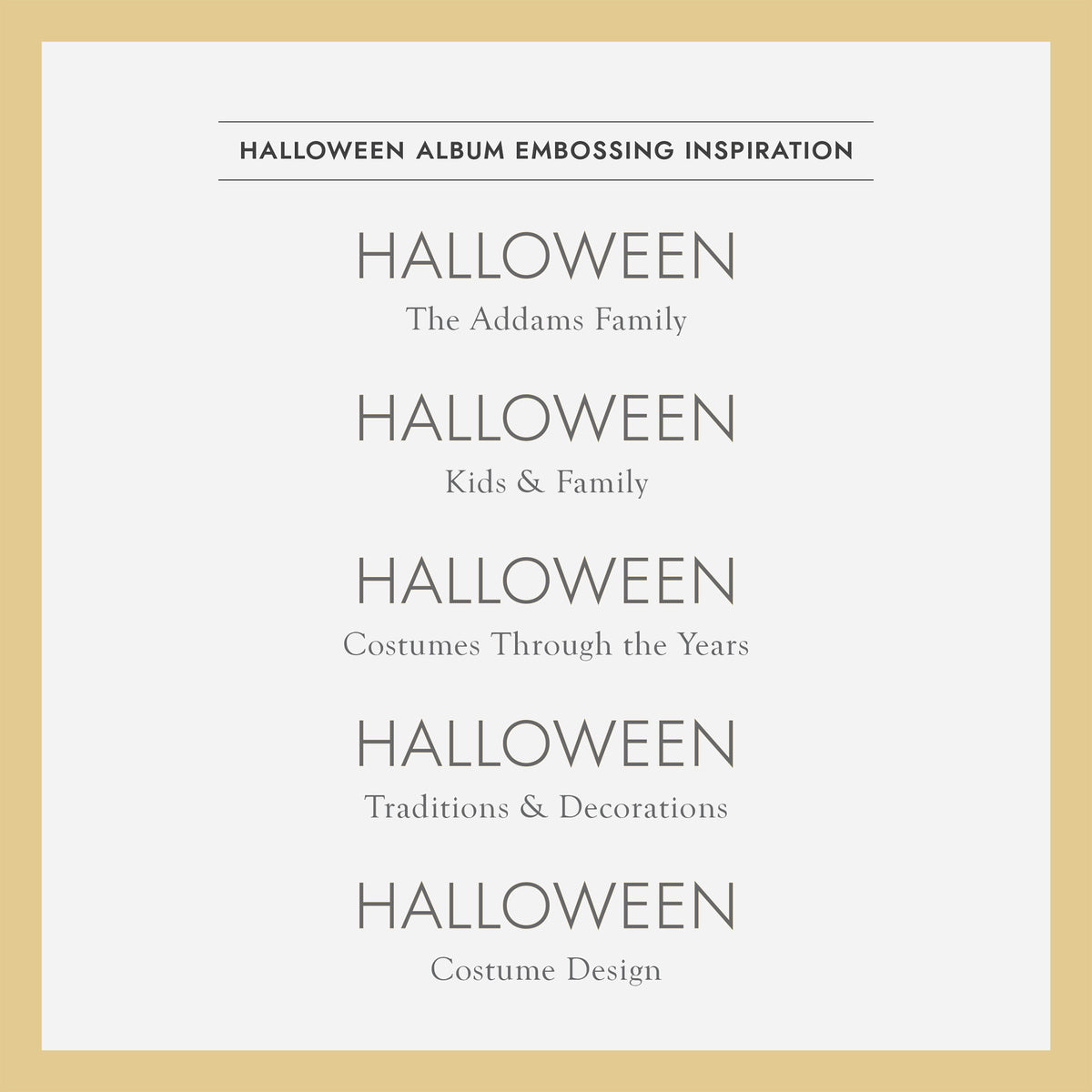 Halloween Album | Cover: Purple Linen | Available Personalized