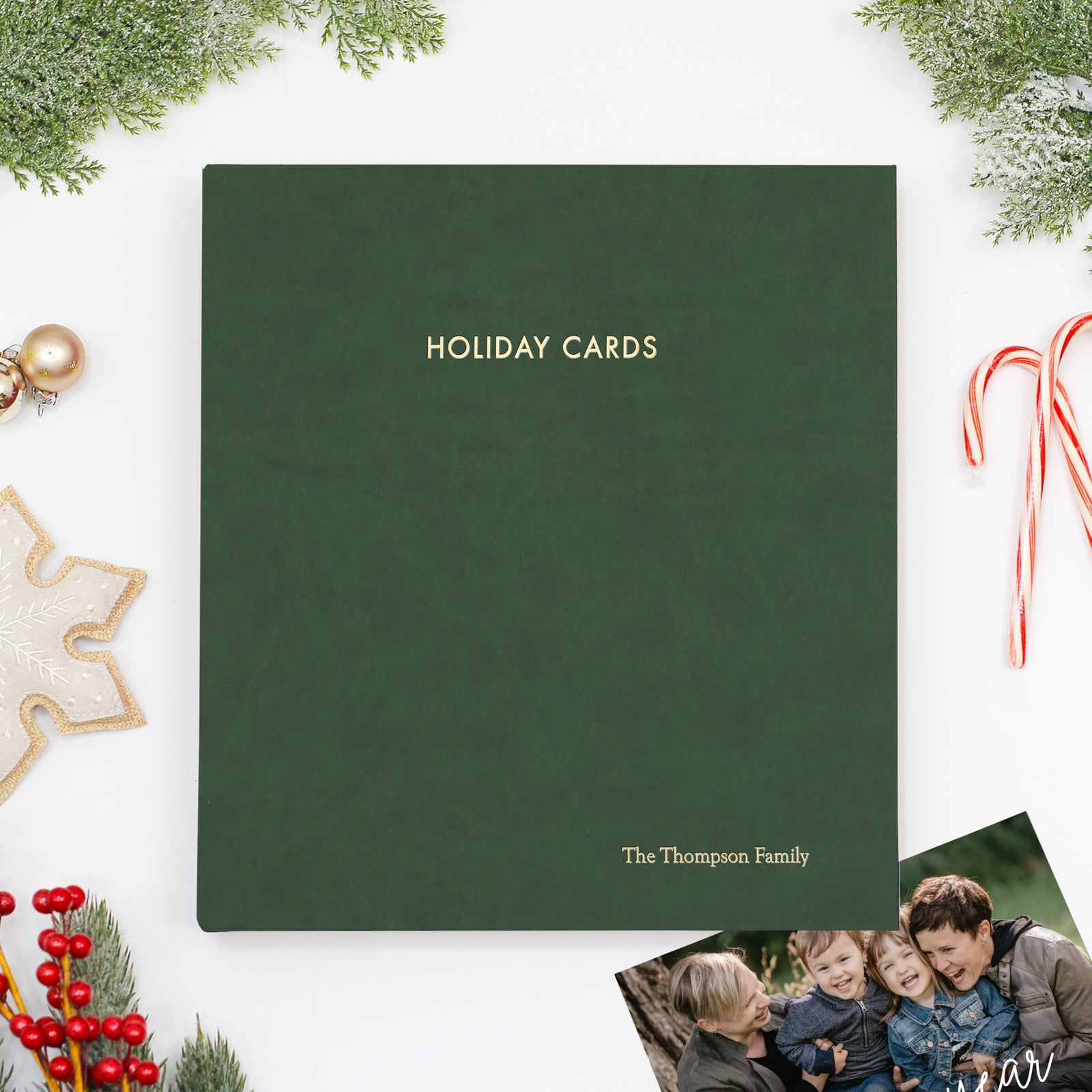 Peace Joy Love Gift Card Holder / Accordion Photo Album Mini Christmas  Scrapbook Gifts Under 10 Dollars Stocking Stuffer Mini Album 