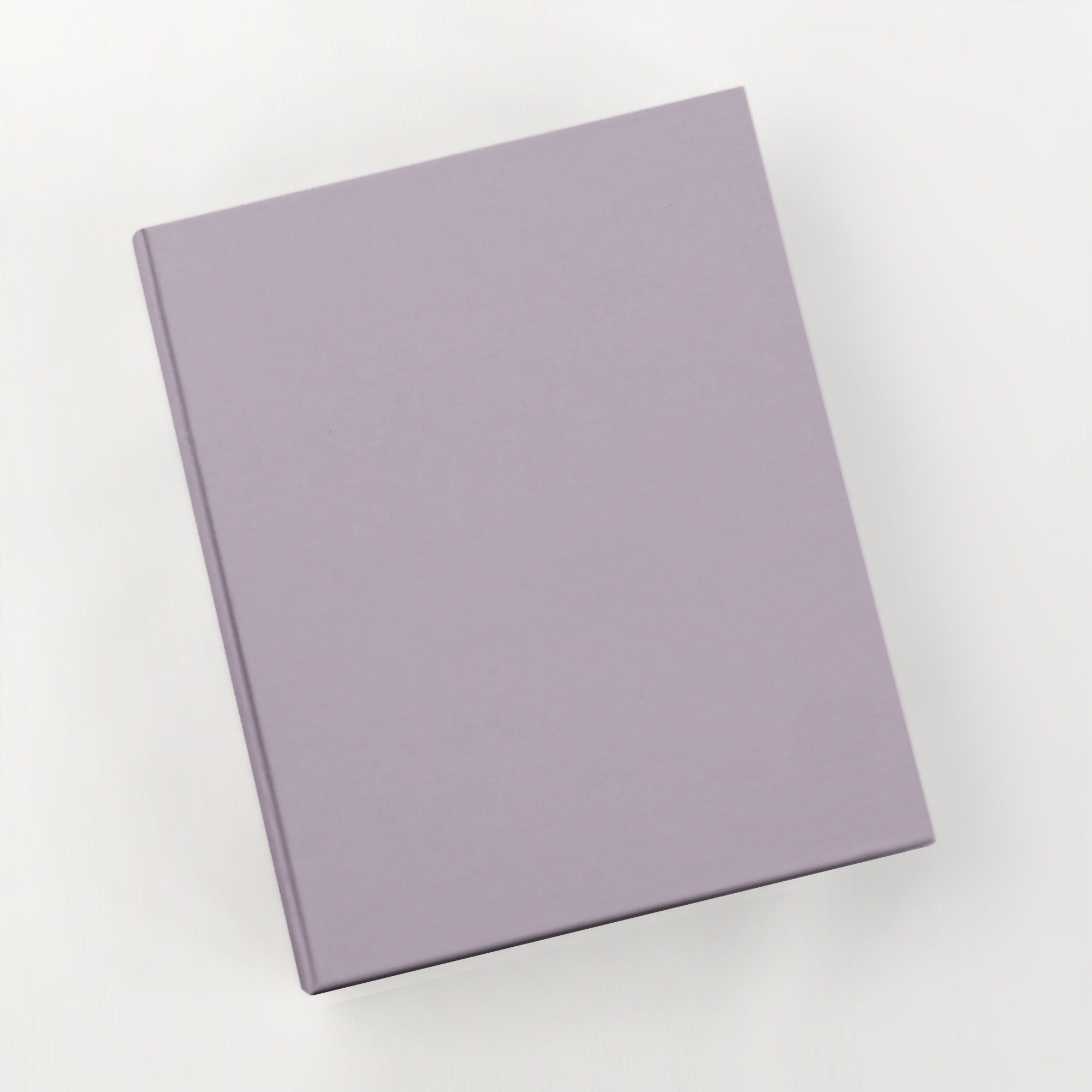 Large 8x10 Blank Page Journal | Cover: Dove Gray Cotton | Available  Personalized