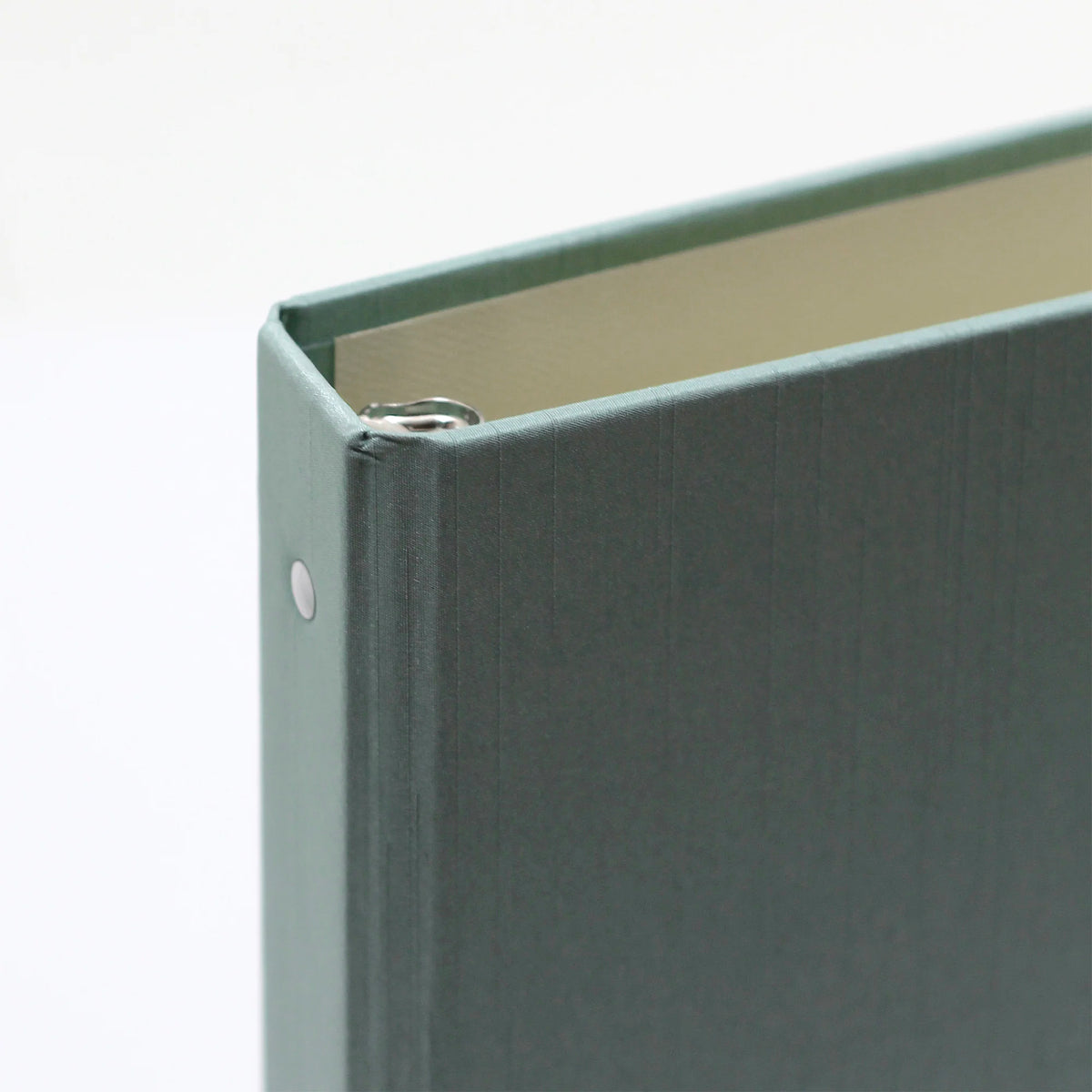 Large Photo Binder For 4x6 Photos | Cover: Misty Blue Silk | Available Personalized