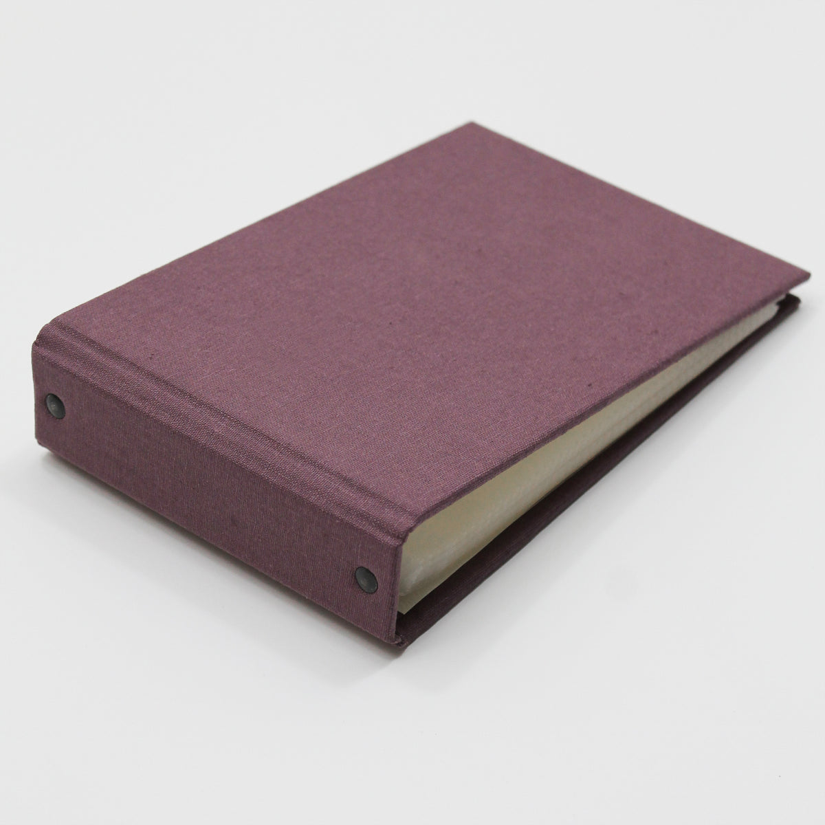 Small Photo Binder | for 5x7 Photos | with Purple Linen