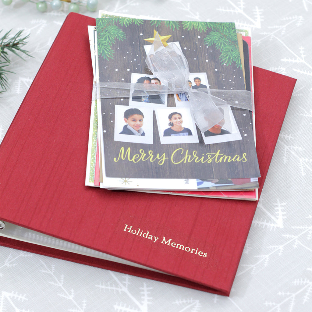 Christmas Photo Album, 4X6 Photo Album, 5x7 Memory Book, 8x10 Photo Book,  Christmas Memory Book, Merry Christmas, Family Photo Book 